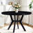 42“ Solid Wood Round Dining Table-437376665