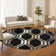 Machine Washable Indoor/Outdoor Bingel ACN2326 Mid-Century Modern Rug
