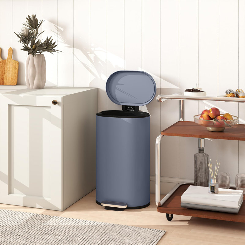 Step On Kitchen Trash Can - 30L, Grey