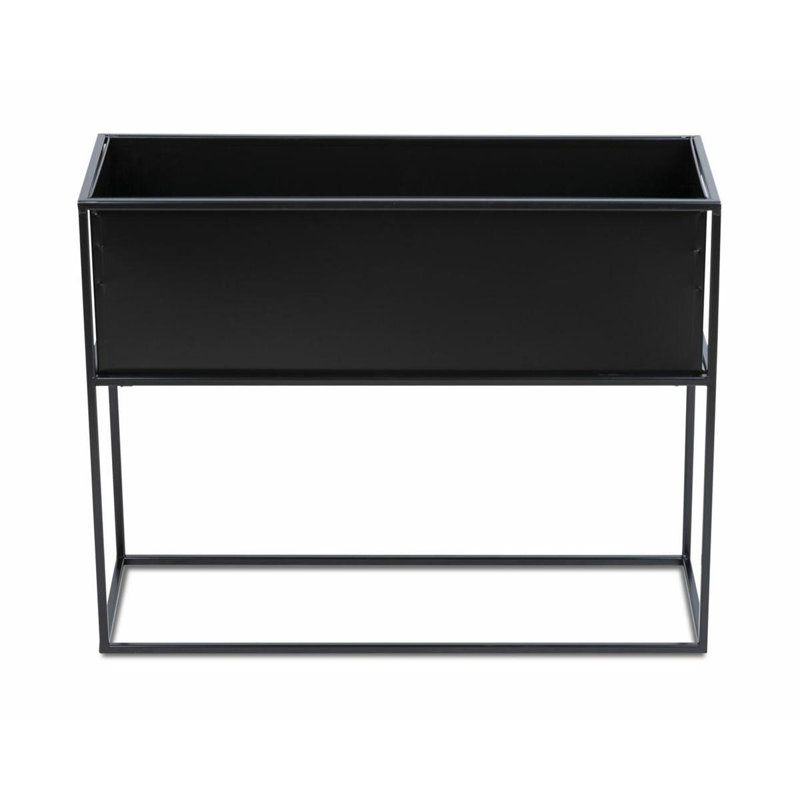 Trotman Handmade Metal Elevated Planter, 55cm H x 64cm W x 24cm D