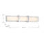 Barre d'éclairage de salle de bain 30,5 po Lumina-131230036-131230040-131230041-131230042