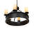 34" Wide Bosa 6 Light Pendant