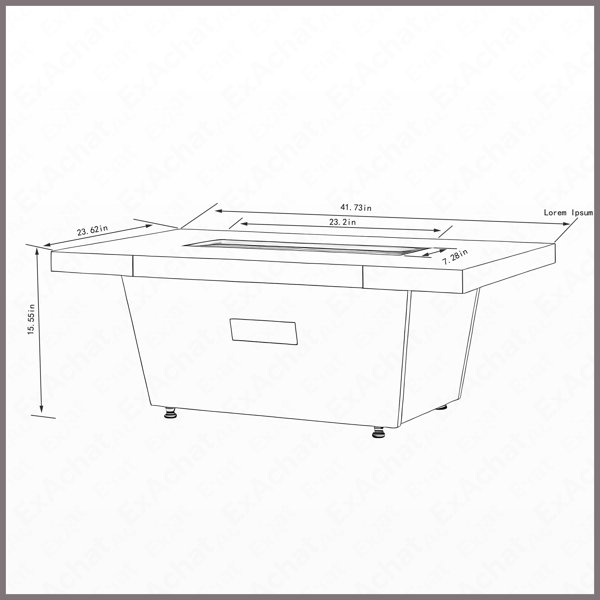 Dimensions du produit