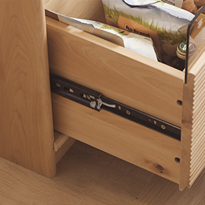 All solid wood storage TV cabinet, 70.87"