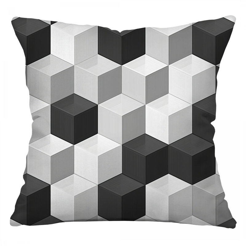 Coussin Floral Blooms, Carré 20 po