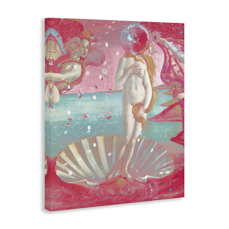 «Venus & Clamshell» par Lil 'Rue, H 20 po x l 16 po