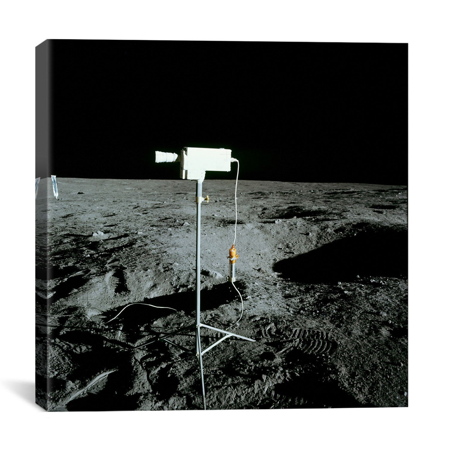 iCanvas Apollo TV Camera on Moon Photographic Print on Canvas - Wayfair ...