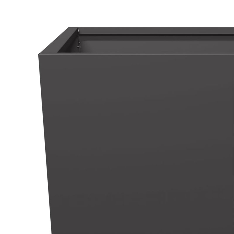 Raice Planter Box, Black, 75cm H x 45cm W x 45cm D