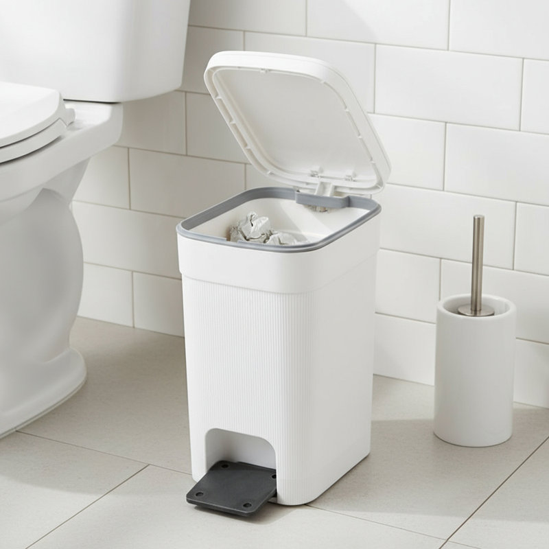 Pp Manual Lift Waste Bin, 25L