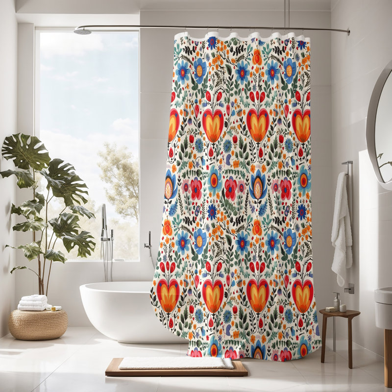 Shower Curtain, 93" H x 70" W