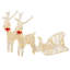 Christmas Deer Stuffed Holiday Accent