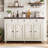Saskia 4-Door 3-Drawer Sideboard With Farmhouse Design-181564881