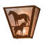 Mare & Foal 1 - Light Flush Mounted Sconce