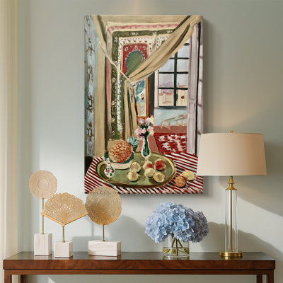 Intérieur avec Phonographe - toile tendue par Henri Matisse