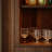 Retro-Style Triangular Sideboard