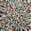 Colorful Swirl Print by Samuel Kane-25798445-25798446
