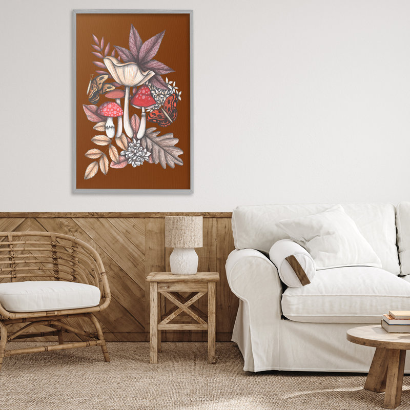 Giclée encadrée d'automne, conception de Cecilia Battaini, Estampe numérique Farmhouse, H 30 po x l 20 po