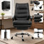 Fauteuil de bureau ergonomique avec repose-pieds massant et inclinable