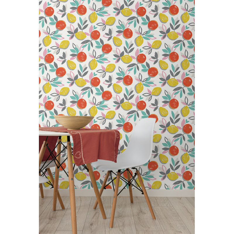 Peel & Stick Floral Roll, Tropicana