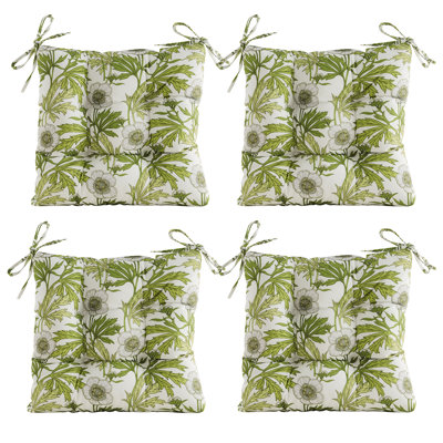 Winston Porter 4 - Piece Outdoor Seat Cushion