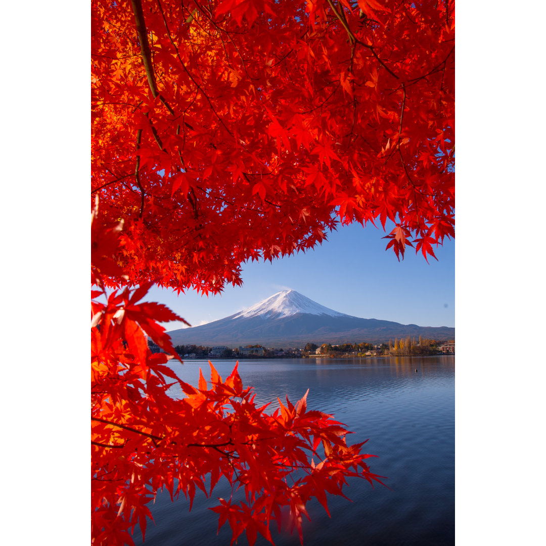 Mt Fuji von Mantaphoto - Druck