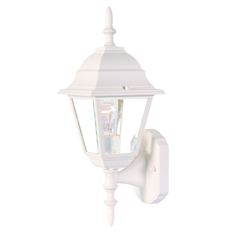 Swing Arm Outdoor Wall Light, White