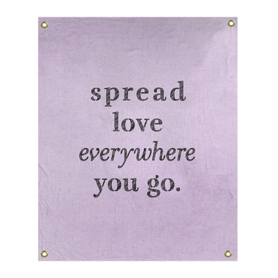 Tapisserie de polyester à l’quoted love quot