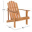 Burgess Eucalyptus Outdoor Adirondack Chair-22321221