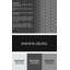 Tapis noir/blanc à motifs-444520194