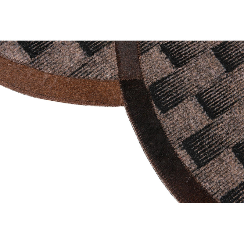 Tapis brun foncé Ingalls