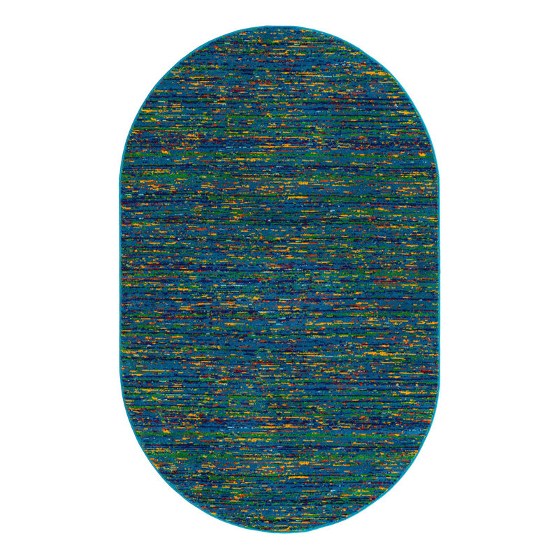 Marvela Abstract Indoor Rug, Oval 5'3" x 8'