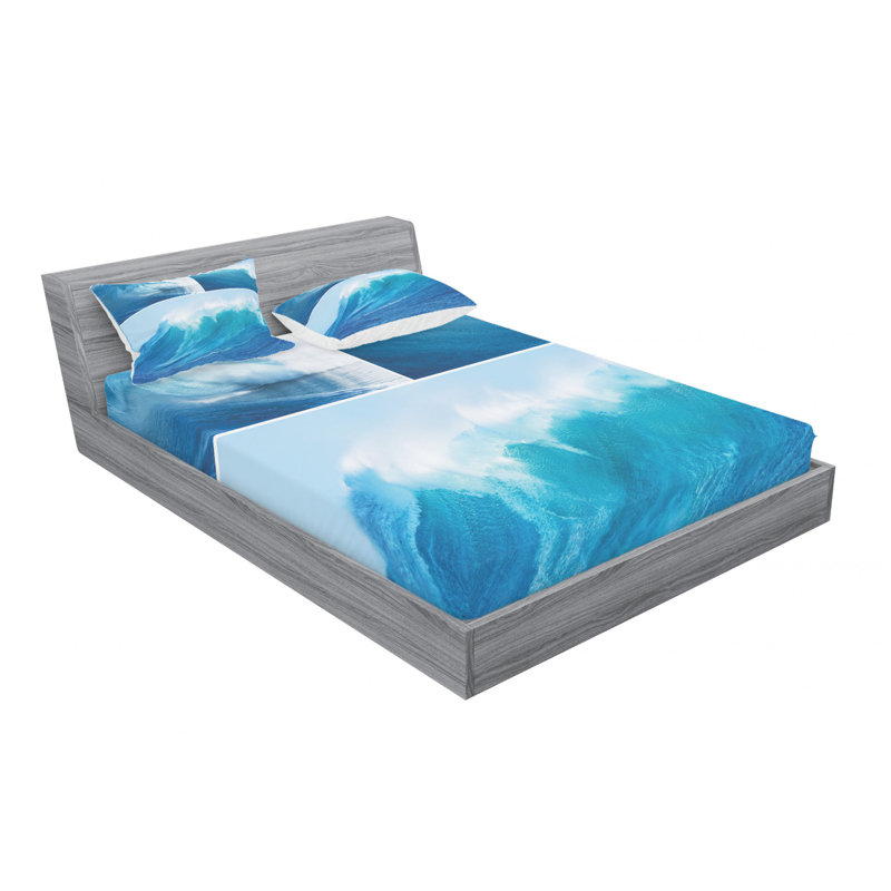 Microfiber Sheet Set, Full Sheet Set with Fitted Sheet