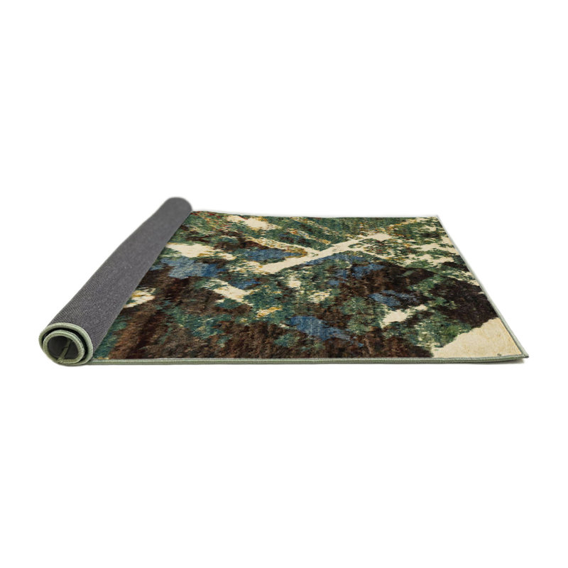 Tapis abstrait moderne 2535, Rond 3 pi