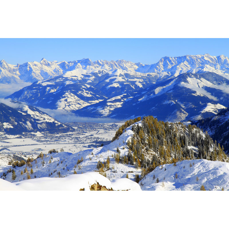 Zell Am See by Agustavop - Print, 61cm H x 91cm W x 3.8cm D