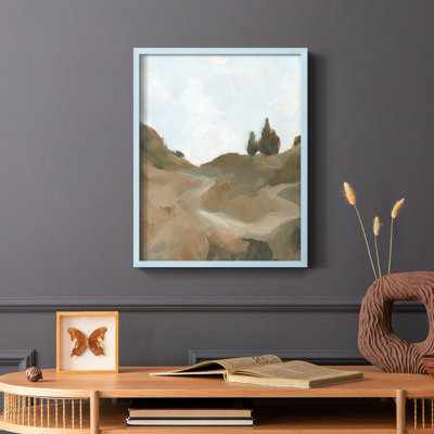 West Fork Hiking Trail III Framed Print - Solid Wood