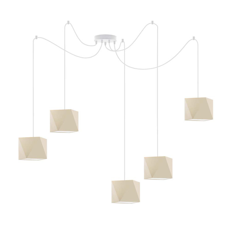Thursa 5 - Light Pendant, Light Beige