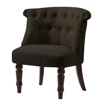 Iain Upholstered Fabric Slipper Chair