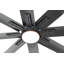 Ventilateur de plafond noir mat intérieur / extérieur 68 po avec lumière DEL et télécommande Octane