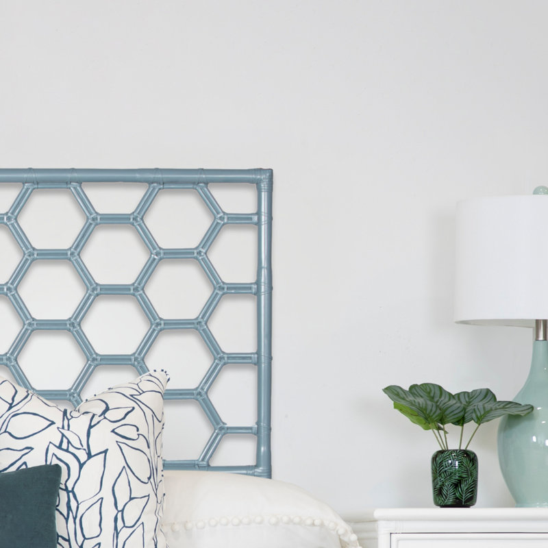 Lit standard Honeycomb, Très grand, Bleu piscine
