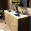 Ensemble de miroir de meuble-lavabo double 60 po x P 20 po Lafron-113113416-113113418