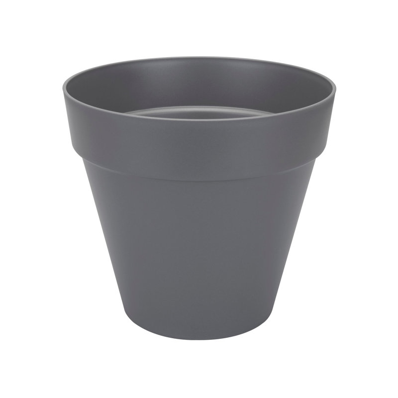 Pot Planter, Anthracite, 26.2cm H x 29cm W x 29cm D