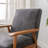 Beachwood Upholstered Armchair-297072042