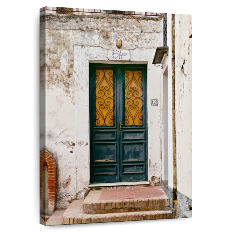 Lilie porte italienne n ° 12, H 48 po x l 32 po