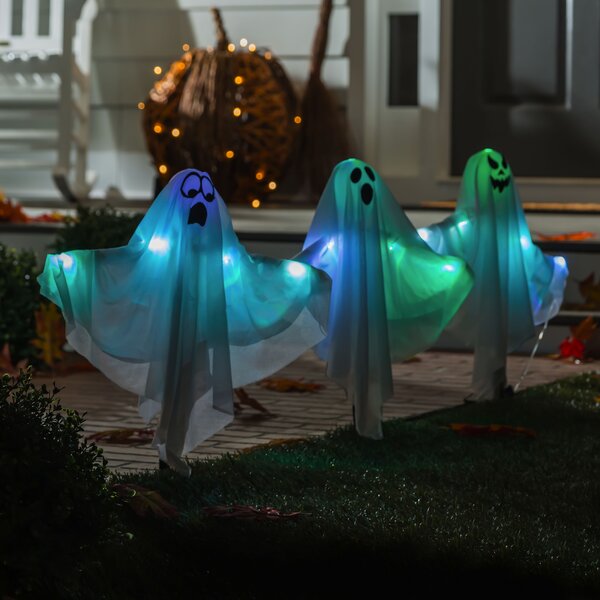 The Holiday Aisle® Ghost Path Marker Garden Stake & Reviews | Wayfair