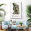Namaste assis Bouddha sur toile-1719301685