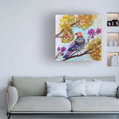 Art sur toile Sylvie Demers «Le Chant Du Cœur»