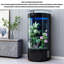Aquarium semi-circulaire à filtration arrière avec barre supérieure-230919565-230919562