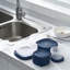 Ensemble de rangement pour aliments, système d'organisation de cuisine modulaire et empilable de 42 pièces avec couvercles encliquetables, ventilation pour micro-ondes et contenants allant au lave-vaisselle