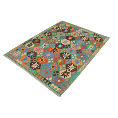 Ceporah Wool Geometric Rug