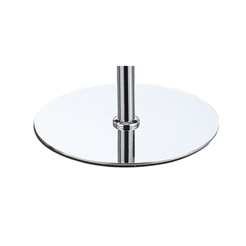 Lampe DEL sur pied 64 po Brookwood, Chrome